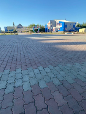 Площадь п. Айхал